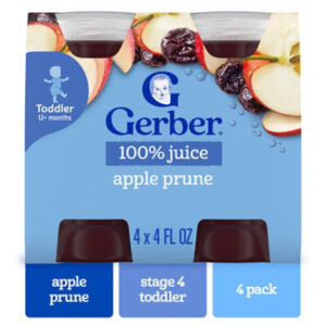 Gerber Apple Prune Fruit Juice Bottle - 6-4 Fl. Oz.