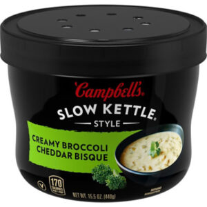 Campbell's Slow Kettle Creamy Broccoli Cheddar Bisque - 15.5 Oz