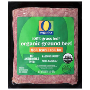 O Organics 85% Lean 15% Fat Ground Beef - 16 Oz