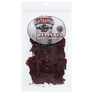 Old Trapper Beef Jerky Peppered - 10 Oz