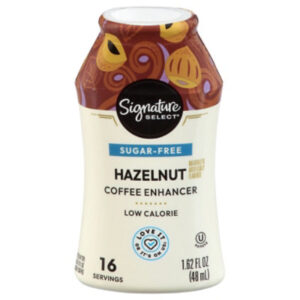 Signature SELECT Coffee Enhancer Sugar Free Hazelnut - 1.62 Oz