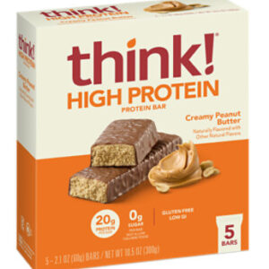 think! High Protein Bars Creamy Peanut Butter - 5-2.1 Oz