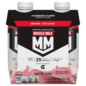 Muscle Milk Nutritional Shake Strawberries N Creme - 4-11 Fl. Oz.