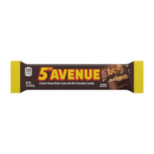 5TH AVENUE Rich Chocolate Coated Crunchy Peanut Butter Candy Bar - 2 Oz