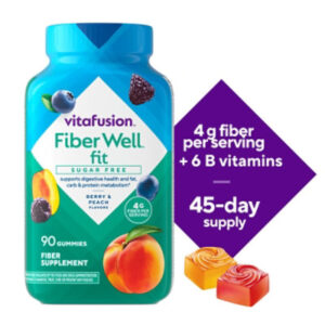 VitaFusion Fiber Well Fit Gummies Supplement - 90 Count