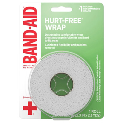 BAND-AID Wrap Hurt-Free Small 1 in - Each