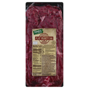 Signature Select Beef Flat Iron Steak Boneless - 1.5 Lb