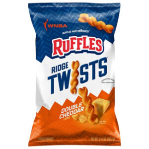 Ruffles Double Cheddar Flavored Twists Potato Snacks - 5.5 Oz