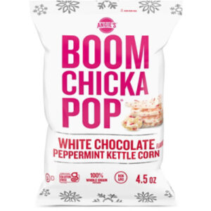 Angie's BOOMCHICKAPOP White Chocolate & Peppermint Flavored Kettle Corn Popcorn - 4.5 Oz