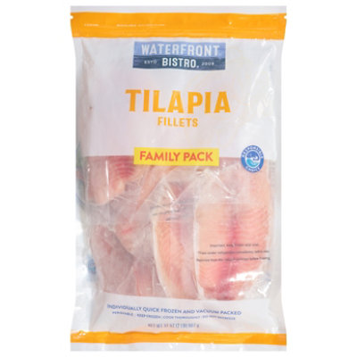 waterfront BISTRO Boneless Skinless Tilapia Fillets - 32 Oz