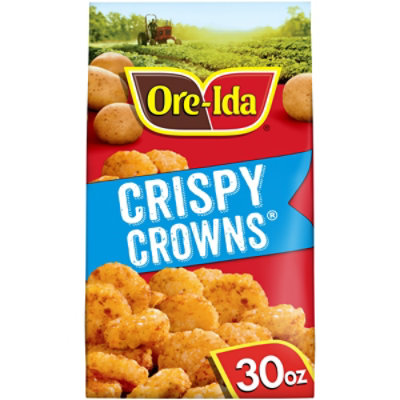Ore-Ida Crispy Crowns Seasoned Shredded Potatoes - 30 Oz