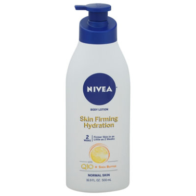 NIVEA Body Lotion Skin Firming Hydration Normal Skin - 16.9 Fl. Oz.