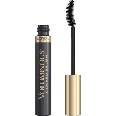 L'Oreal Paris Voluminous Original Curved Brush Mascara Fragrance Free Black - 0.28 Fl. Oz.