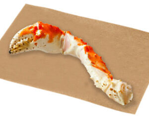 Frozen Cooked Alaskan Large King Crab Leg & Claw 1 ct - 0.5 lb (subject to availability)