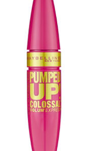 Maybelline Volum' Express Pumped Up! Colossal Washable Mascara Glam Black - 0.33 Fl. Oz.
