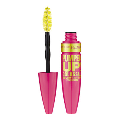 Maybelline Volum' Express Pumped Up! Colossal Waterproof Mascara Classic Black - 0.32 Fl. Oz.