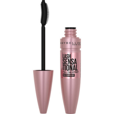 Maybelline Lash Sensational Lash Sensational Waterproof Mascara Very Black Very Black - 0.3 Fl. Oz.