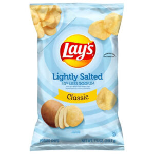 Lays Potato Chips Lightly Salted - 7.75 Oz