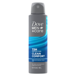 Dove Men? Antiperspirant Dry Spray Clean Comfort - 3.8 Oz