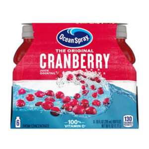 Ocean Spray Juice Cocktail Cranberry - 6-10 Fl. Oz.
