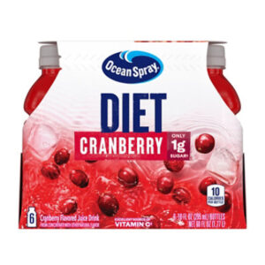 Ocean Spray Diet Juice Drink Cranberry - 6-10 Fl. Oz.