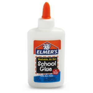 Elmers School Glue Washable No Run - 4 Fl. Oz.