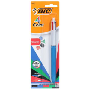 Bic Ball Pens Original 4 Color Retractable Medium - Each