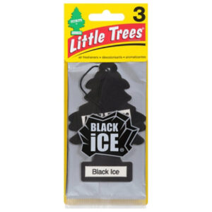 Little Trees Air Fresheners Black Ice - 3 Count