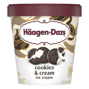 Haagen-Dazs Cookies And Cream Ice Cream - 14 Oz
