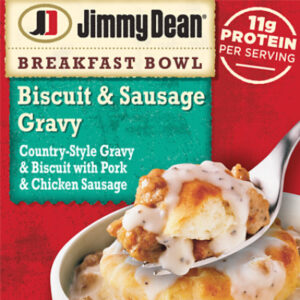 Jimmy Dean Biscuit & Sausage Gravy Breakfast Bowl - 9 Oz