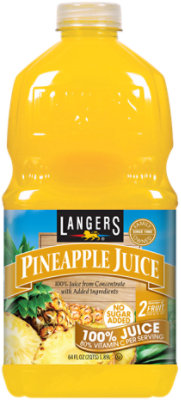 Langers Juice Pineapple - 64 Fl. Oz.