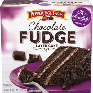 Pepperidge Farm Frozen Chocolate Fudge Layer Cake - 19.6 Oz
