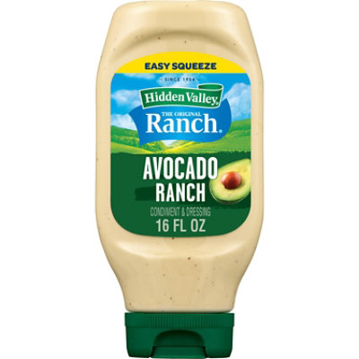 Hidden Valley Avocado Ranch Topping and Dressing - 16 Fl. Oz.