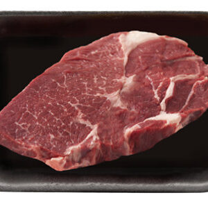 USDA Choice Beef Chuck Cross Rib Steak Boneless Thin - 1 Lb