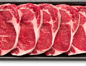 USDA Choice Beef Ribeye Steak Boneless Thin Value Pack - 2.5 Lb