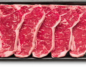 New York Bone In Thin Cut Steak USDA Choice Beef Top Loin Value Pack - 3.00 Lb