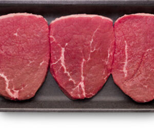 USDA Choice Beef Eye Of Round Steak Thin Cut - 1 Lb