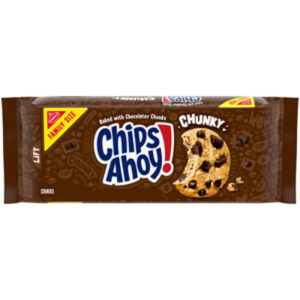 CHIPS AHOY! Chunky Chocolate Chip Cookies Family Size - 18 Oz