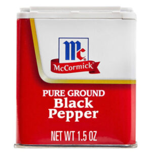 McCormick Pure Ground Black Pepper - 1.5 Oz