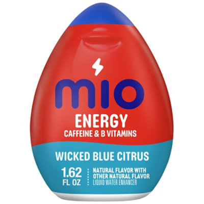 mio Energy Wicked Blue Citrus Flavored with other natural flavor Liquid Water Enhancer - 1.62 Fl. Oz.