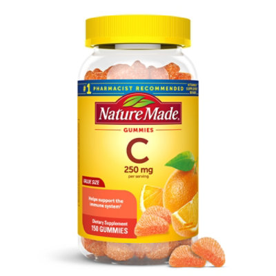 Nature Made Vitamin C 250 mg Gummies - 150 Count