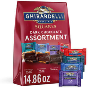 Ghirardelli Dark Chocolate Assortment Squares - 14.86 Oz