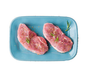 Pork Chops Boneless Seasoned - 1 Lb
