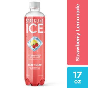 Sparkling Ice Strawberry Lemonade Sparkling Water 17 fl. oz. Bottle