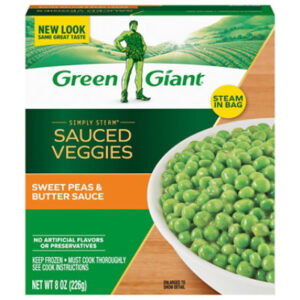 Green Giant Sweet Peas & Butter Sauce - 8 Oz