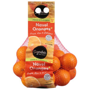 Signature  SELECT/FARMS Navel Oranges Prepacked Bag - 8 Lb