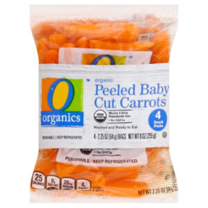 O Organics Snack Pack Carrots - 9 Oz