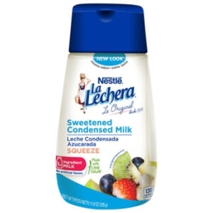 La Lechera Condensed Milk Sweetened Bottle - 11.8 Oz