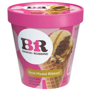 Baskin Robbins Ice Cream Gold Medal Ribbon - 14 Fl. Oz.