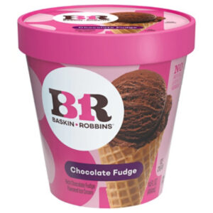 Baskin Robbins Ice Cream Chocolate Fudge - 14 Fl. Oz.